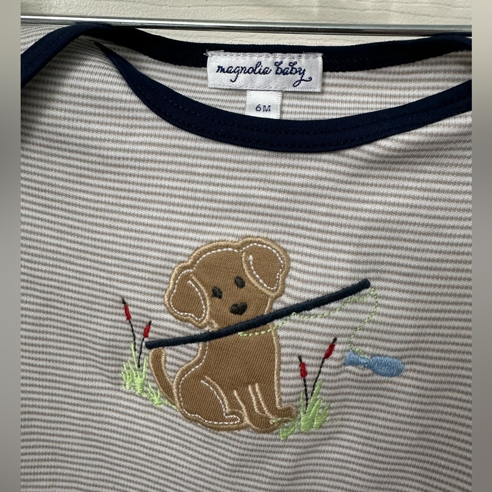 Magnolia Baby 6 month footie outfit NWT